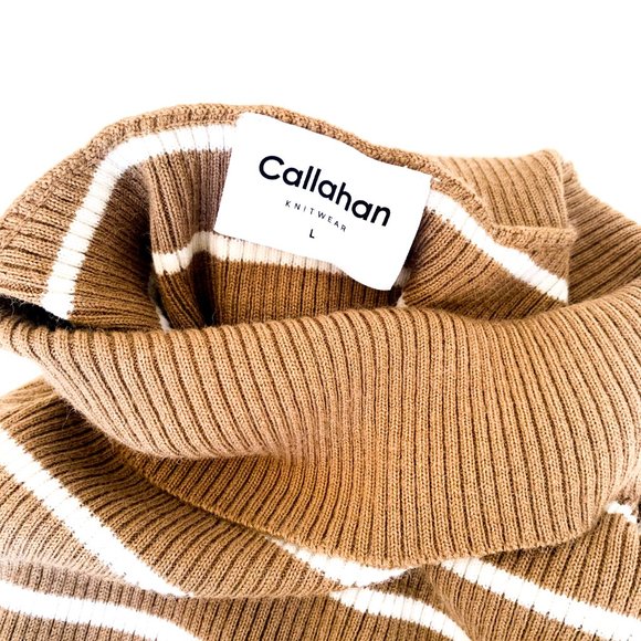 NWOT callahan lucy turtleneck top short sleeves L - Picture 2 of 5